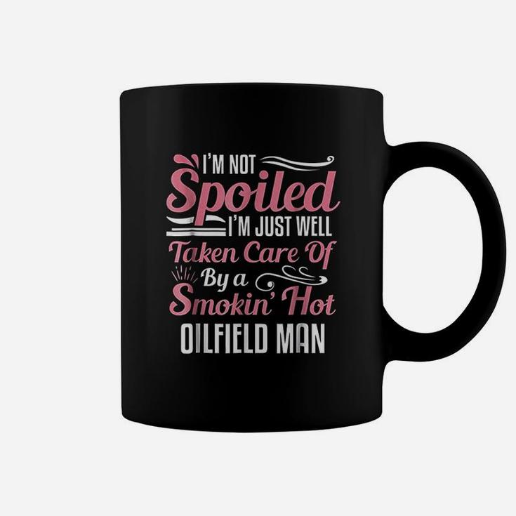 Funny Oilfield Workers Wife I Am Not Spoiled Coffee Mug