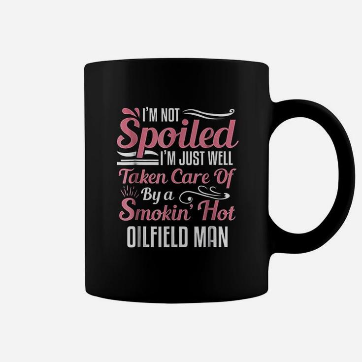 Funny Oilfield Workers Wife Im Not Spoiled Coffee Mug