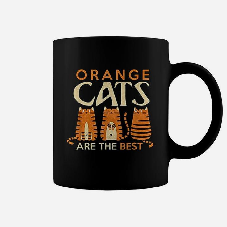 Funny Orange Cats Are The Best Cat Mom Coffee Mug
