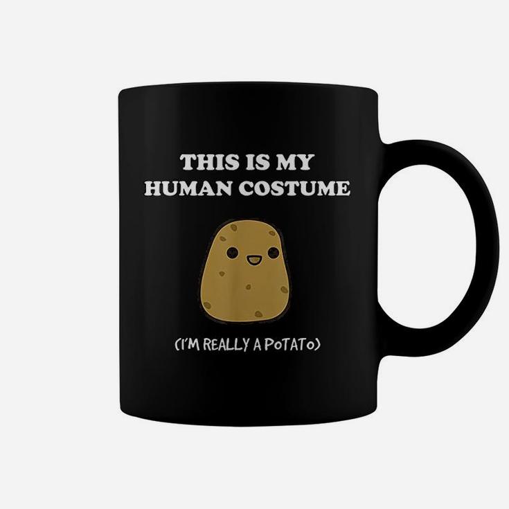 Funny Potato Gift This Is My Human Costume Potato Coffee Mug