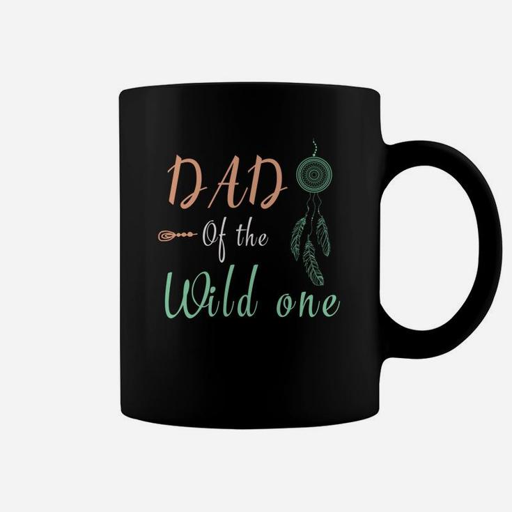 Funny Shirt Cute Dad Of The Wild One Thing 1st Birthday Coffee Mug
