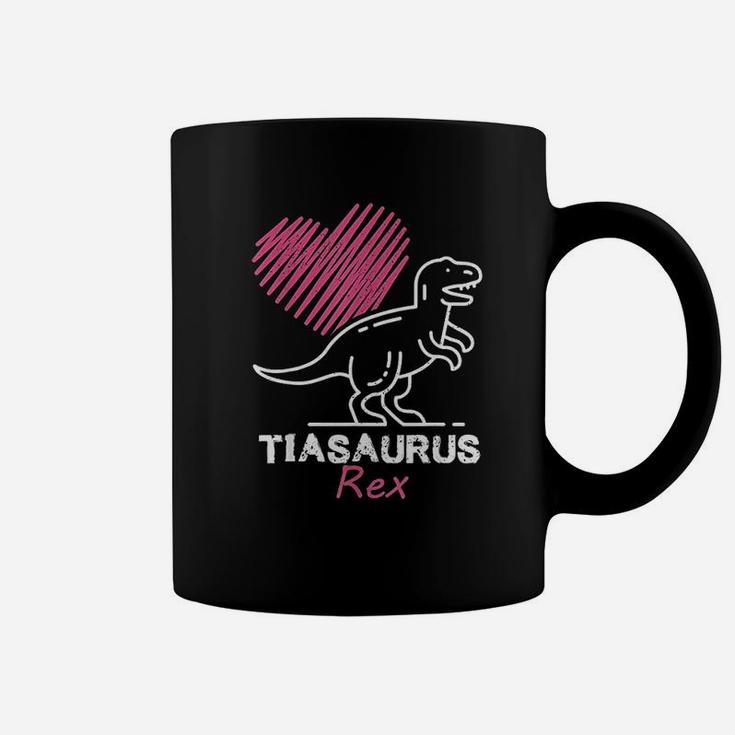 Funny Spanish Mothers Day Auntie Gift Gift Tia Saurus Coffee Mug