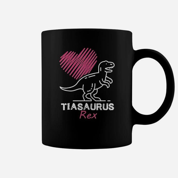 Funny Spanish Mothers Day Auntie Gift Tia Saurus Coffee Mug