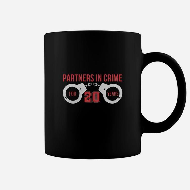 Funny T-shirt For 20th Wedding Anniversary Gift For Husband Wife Coffee Mug