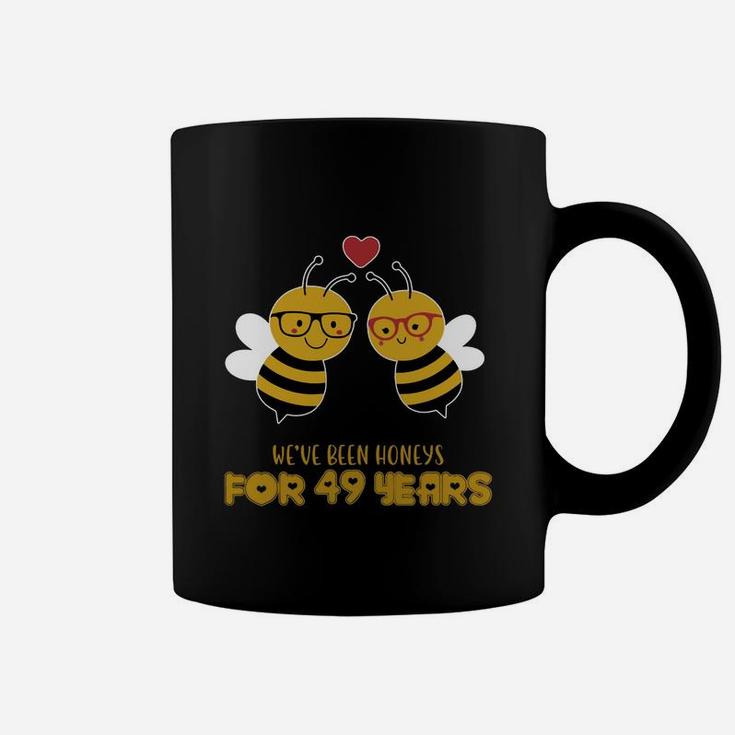 Funny T Shirts For 49 Years Wedding Anniversary Couple Gifts For Wedding Anniversary Coffee Mug