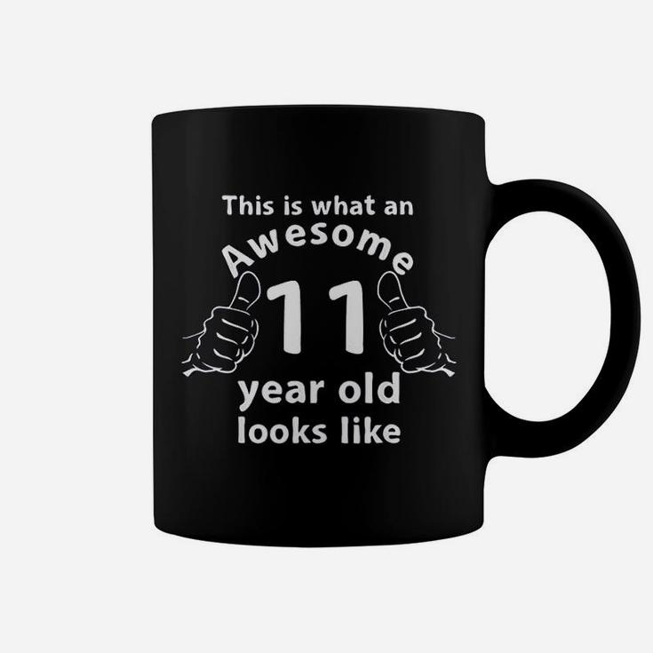 Funny This Is What An Awesome 11 Year Old Looks Like Coffee Mug