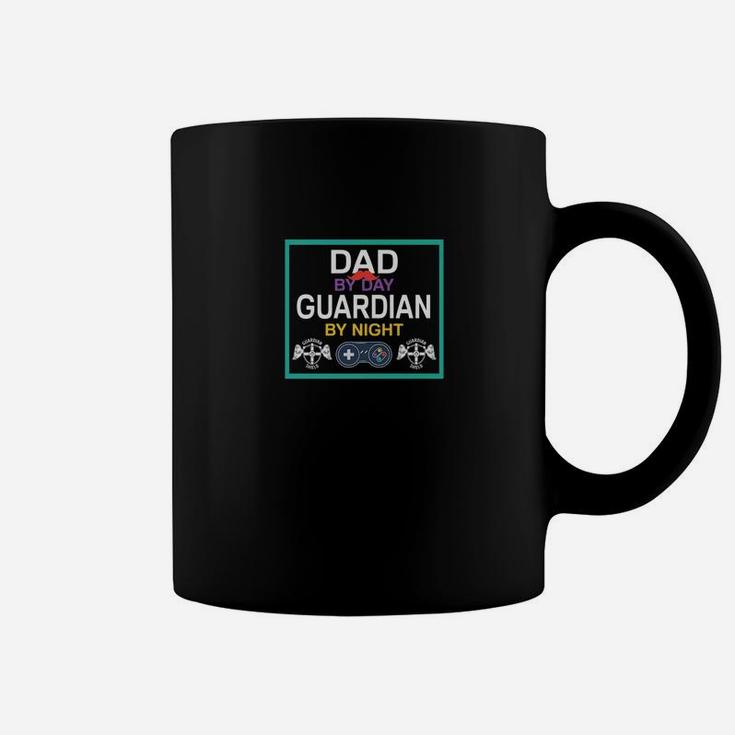 Funny Video Gaming Gift For Fathers Day Dad Gamer By Night Premium Coffee Mug