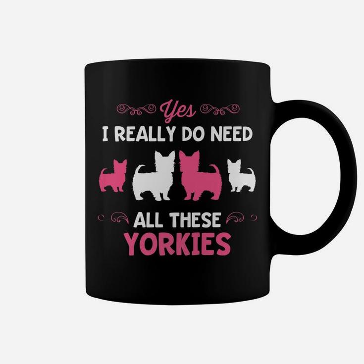Funny Yorkie Dog Breed Lover Puppy Yorkshire Terrier Coffee Mug