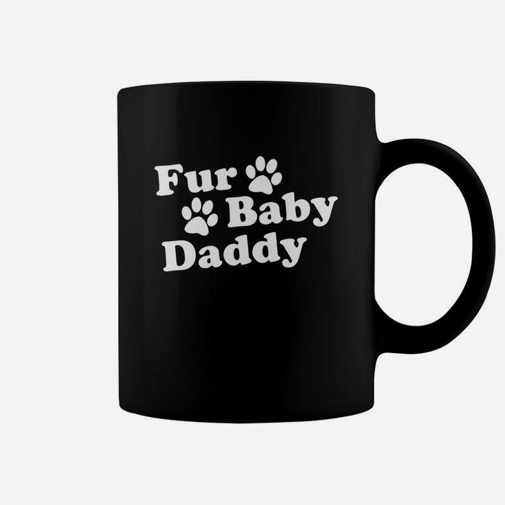 Fur Baby Daddy Dog Paws, dad birthday gifts Coffee Mug