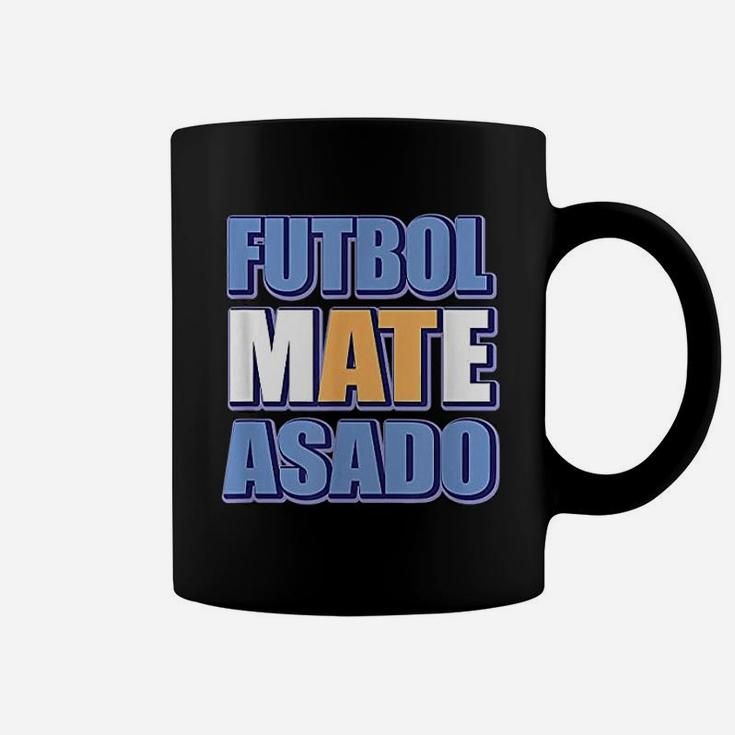 Futbol Mate Asado Funny Vintage Argentina Coffee Mug
