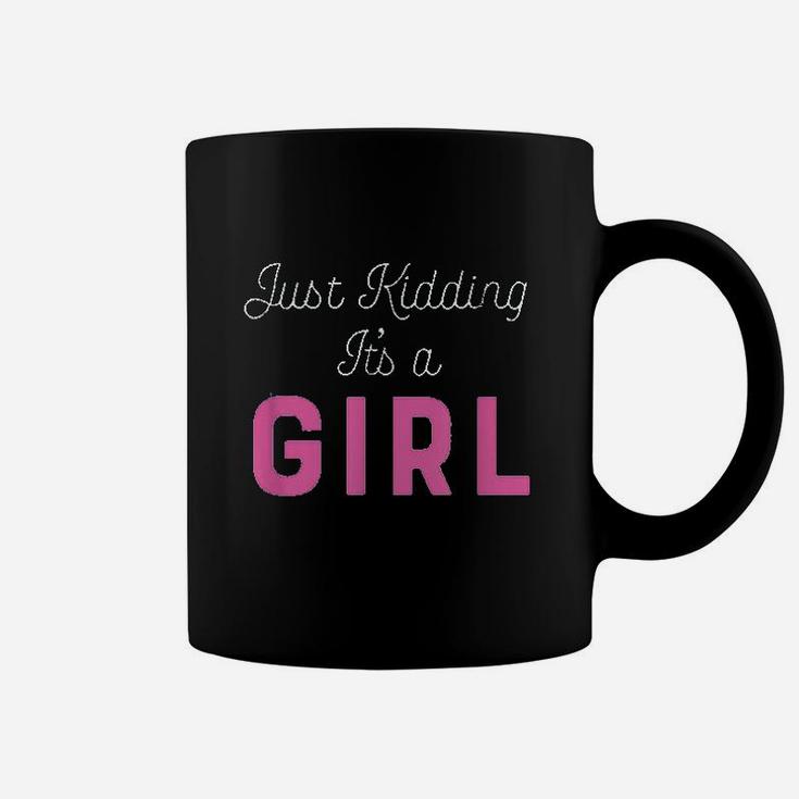 Gender Reveal Party Its A Girl Baby Shower Coffee Mug