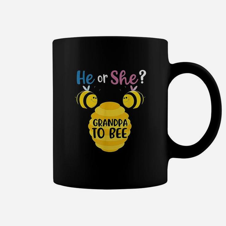 Gender Reveal What Will It Bee He Or She Grandpa To Be Gift Coffee Mug