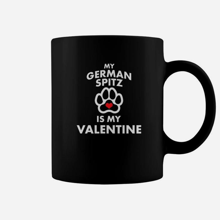 German Spitz Dog Anti Valentine Dog Lover Coffee Mug