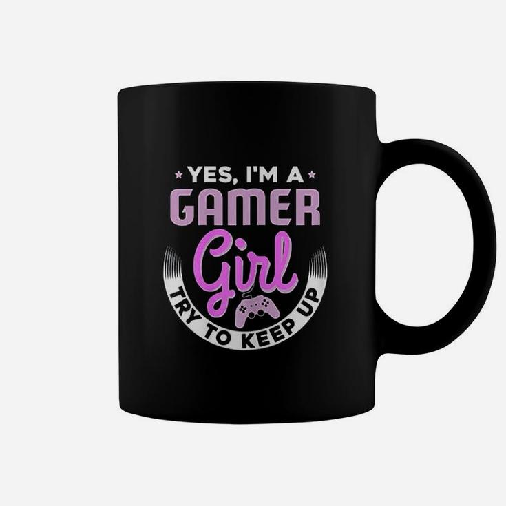 Girl Gamer Gift For Gaming Girls Yes I Am A Gamer Coffee Mug