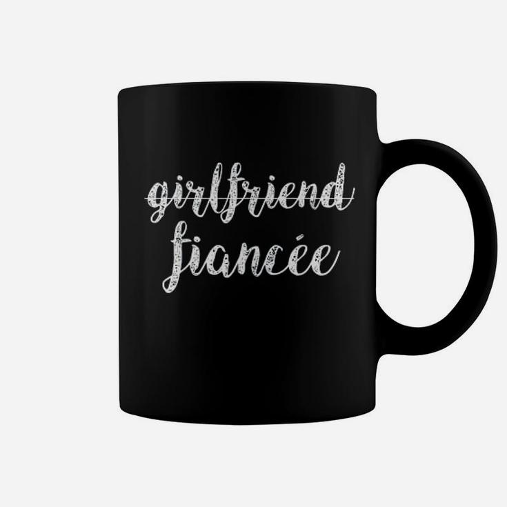 Girlfriend Fiance Engagement, best friend gifts, gifts for your best friend, gifts for best friend Coffee Mug