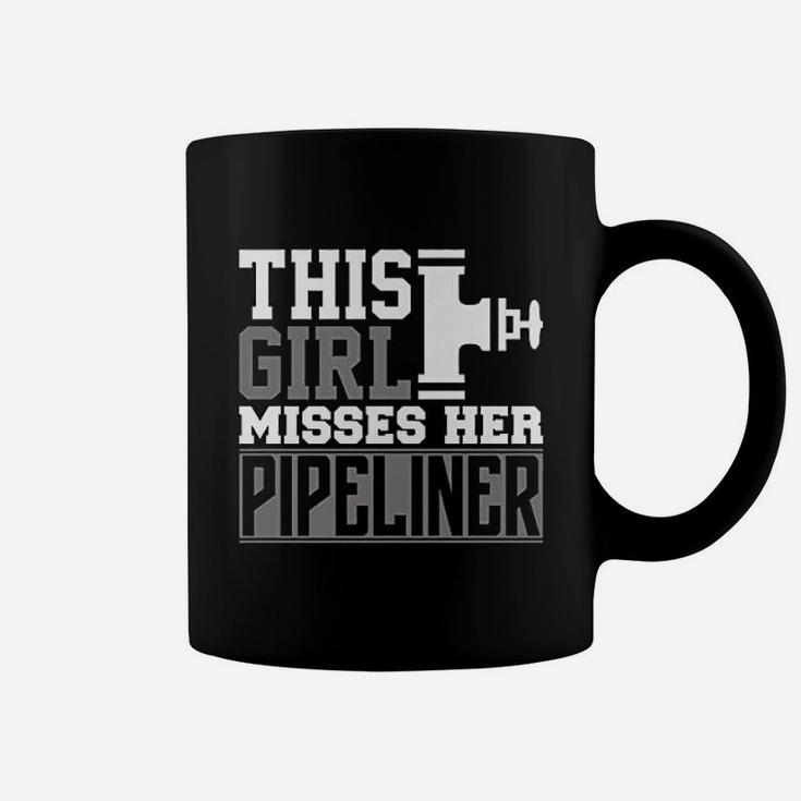 Girlfriend Wife Pipeliner Welder Welding Pipeline Coffee Mug