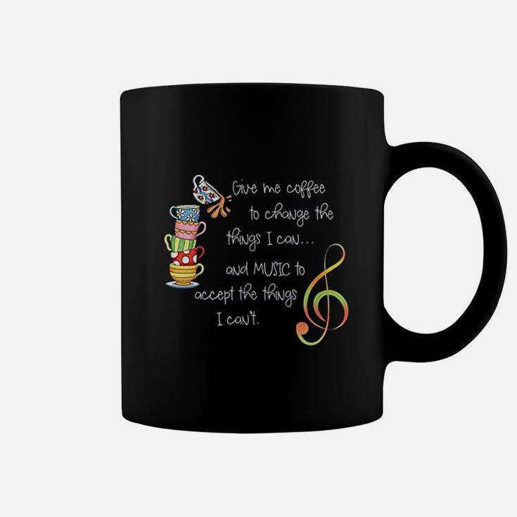 Give Me Coffee Or Music Coffee And Music Lovers Coffee Mug