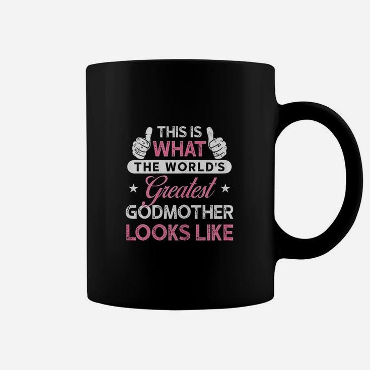 Godmother Gift Worlds Greatest Godmother Coffee Mug