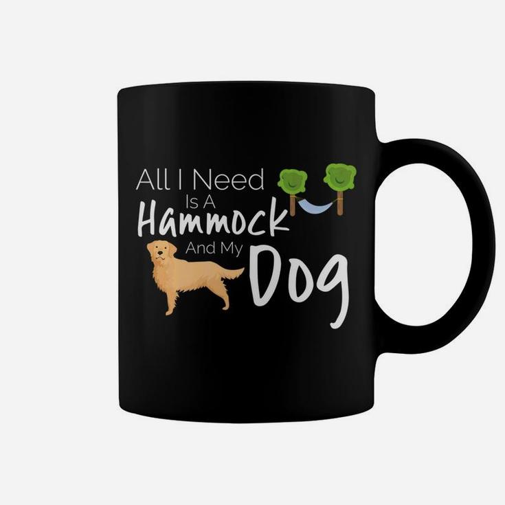 Golden Retriever Dog Hammock Camping Travel Coffee Mug