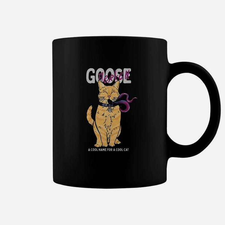 Goose Cool Name For A Cat Cartoon Style Coffee Mug