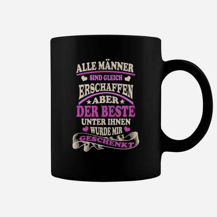 Grafik-Tassen Männer, 'Beste Geschenk' Spruch - Einzigartiges Design