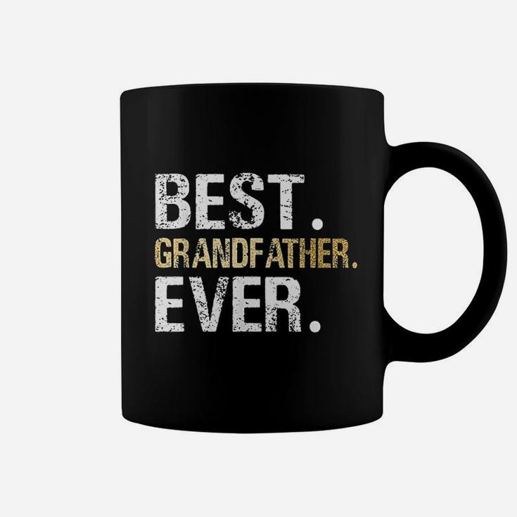 Granddaughter Grandson Best Grandfather Coffee Mug