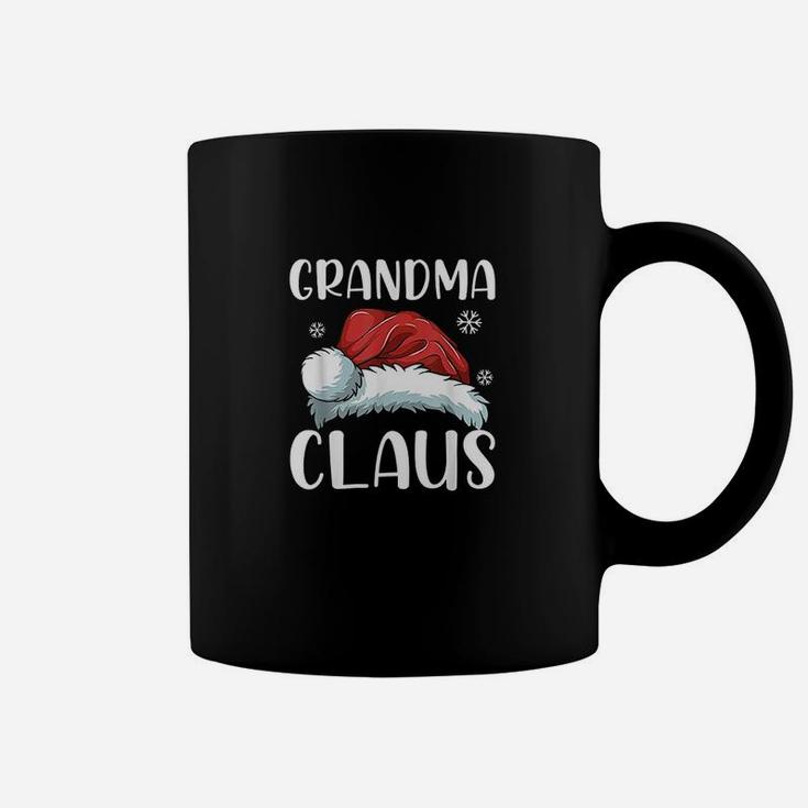 Grandma Claus Santa Hat Christmas Matching Family Pajama Coffee Mug