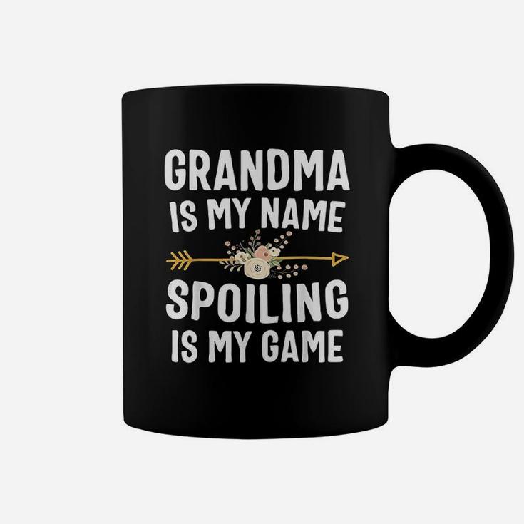 Grandma Is My Name Spoiling Is My Game Mothers Day Coffee Mug
