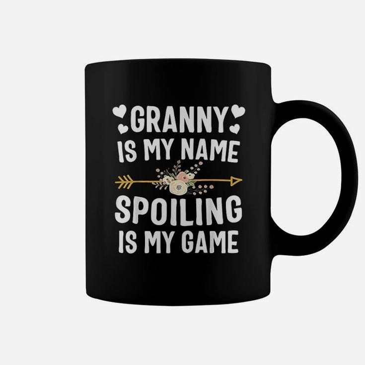 Granny Is My Name Spoiling Is My Game Mothers Day Coffee Mug