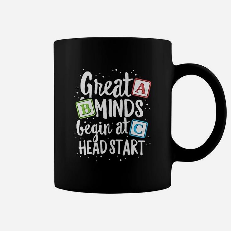 Great Minds Head Start Teacher Early Childhood Education Coffee Mug