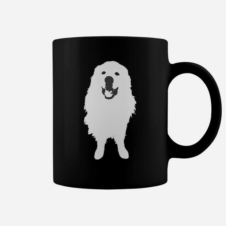 Great Pyrenees Dog Smiling Coffee Mug
