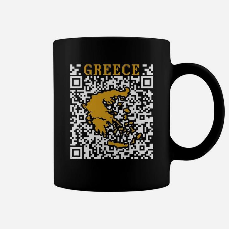 Greece Qr Code Proud Shirts Coffee Mug