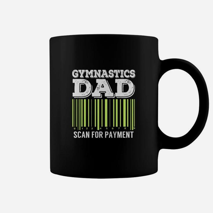 Gymnastics Dad Scan For Payment Coffee Mug