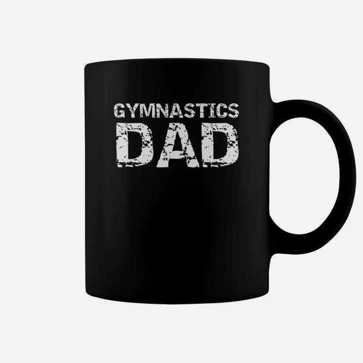 Gymnastics Dad Shirt For Men Funny Gymnast Father Cheer Coffee Mug