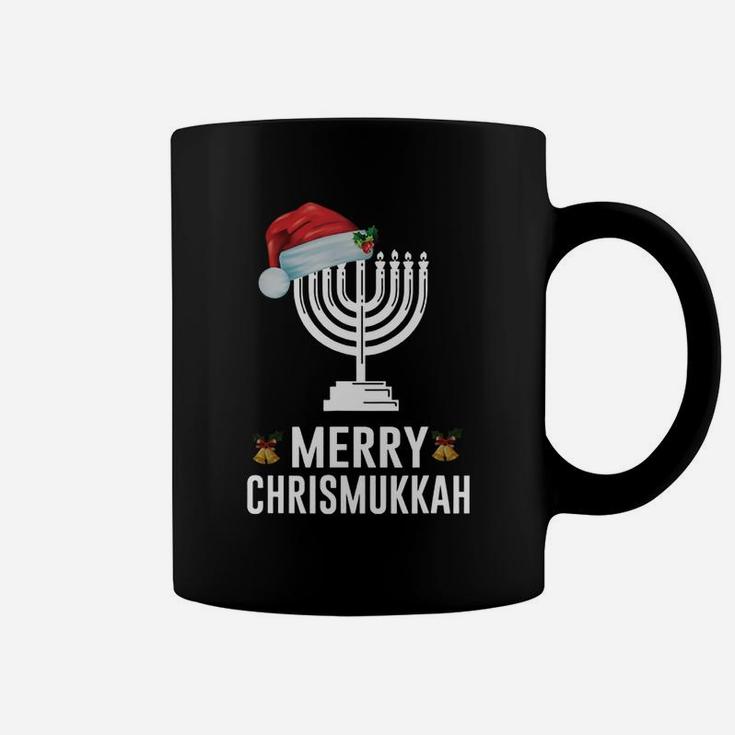 Happy Chrismukkah Funny Hanukkah And Merry Christmas Coffee Mug