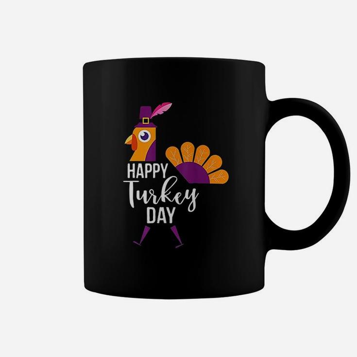 Happy Turkey Day Funny Thanksgiving Holiday Gift Coffee Mug