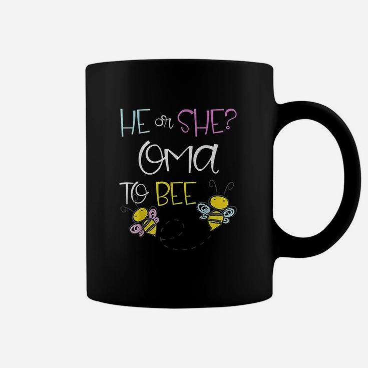 He Or She Oma To Bee Future Grandma To Be Coffee Mug