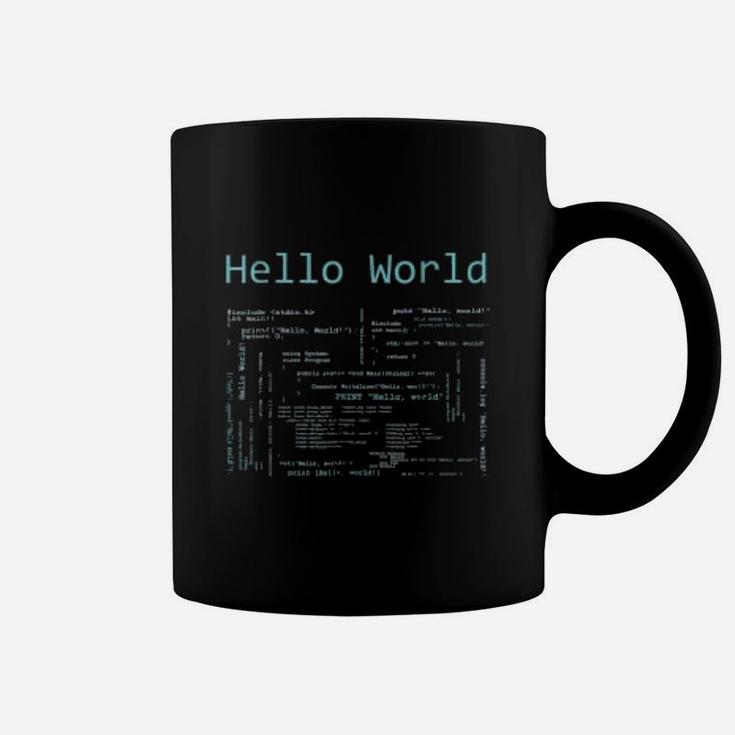Hello World Computer Programming Programmer Gift T-Shirt - Seseable