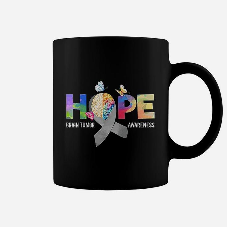 Hope Brain Tumor Awareness Gift Brain Tumor Survivor Coffee Mug