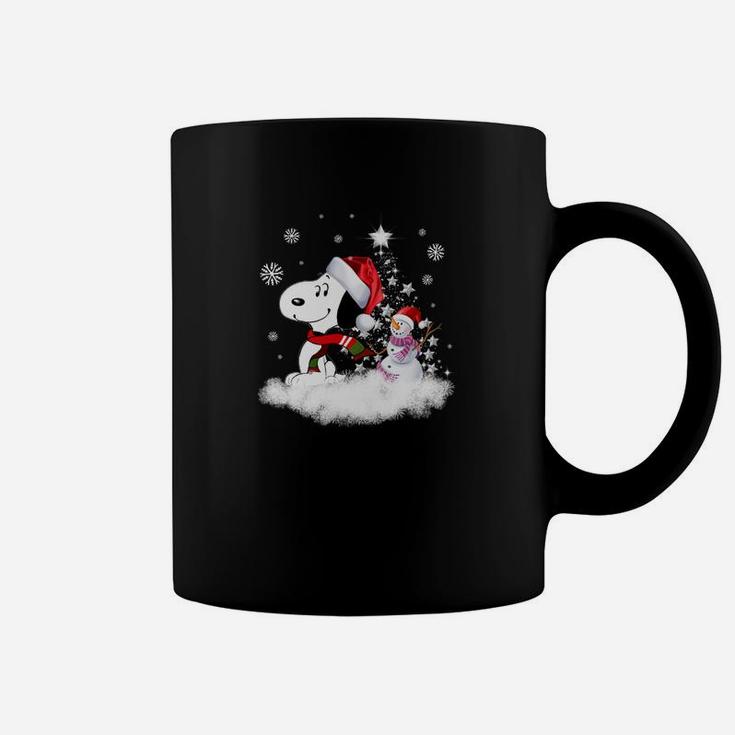 Hunde-Lustiger Schnee-Weihnachtss- Tassen