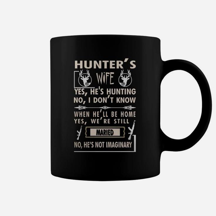 Hunters Wife T Shirt Hunting Shirt Coffee Mug