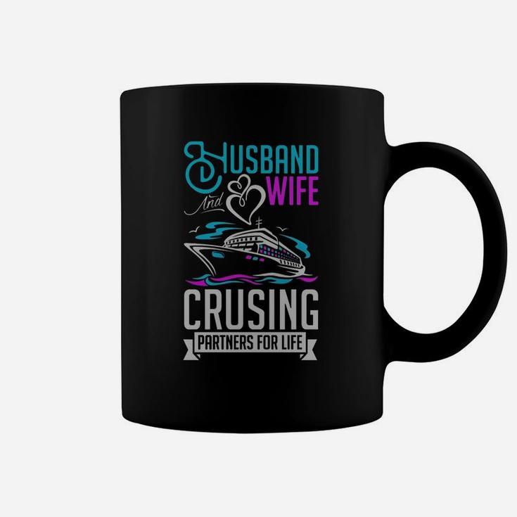 Husband And Wife Shirt Cruising Shirt Partner For Life Coffee Mug
