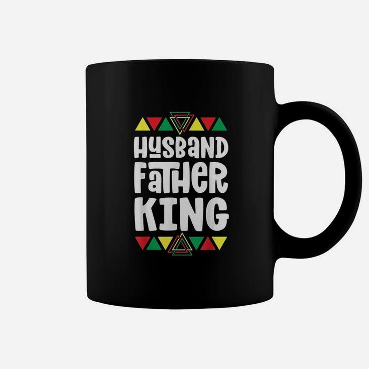 Husband Father King, best christmas gifts for dad Coffee Mug
