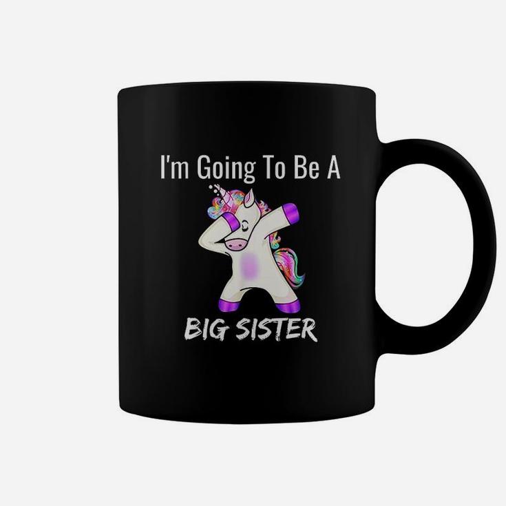 I Am Going To Be A Big Sister Girls Cute Unicorn Coffee Mug