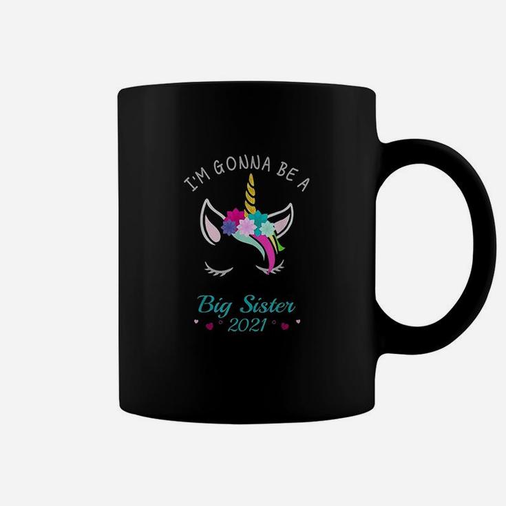 I Am Gonna Be A Big Sister 2021 Unicorn Coffee Mug