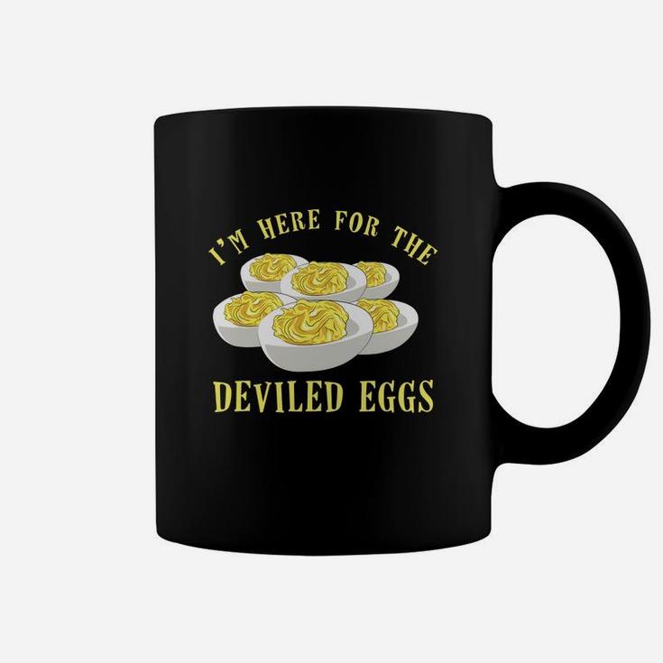 I Am Here For The Deviled Eggs Coffee Mug