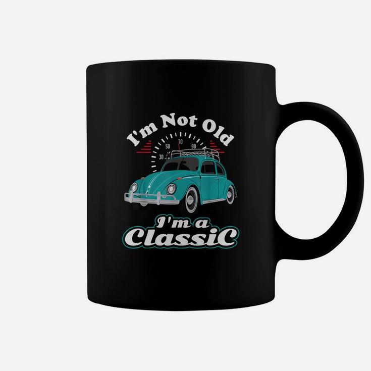 I Am Not Old I Am Classic Vintage Retro Bug Beetle Car Gifts Coffee Mug