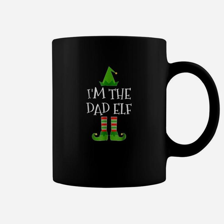 I Am The Dad Elf Matching Family Group Christmas Coffee Mug