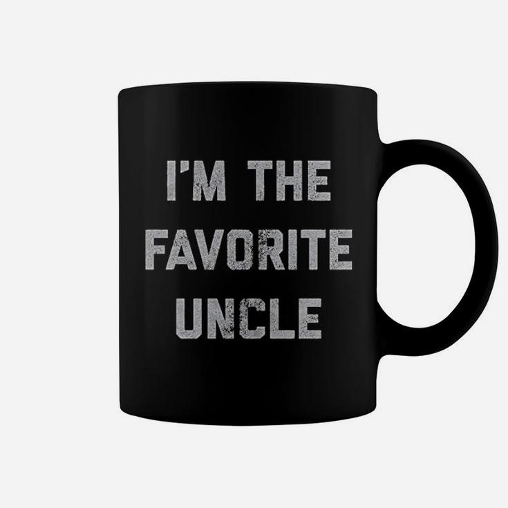 I Am The Favorite Uncle Funny Family Niece Nephew Coffee Mug