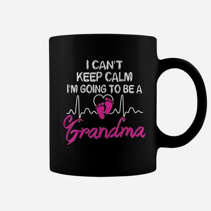 I Cant Keep Calm I Am Going To Be A Grandma Coffee Mug